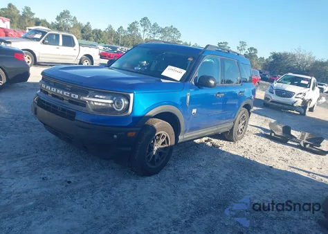 2024 Ford Bronco Sport Big Bend z USA, uszkodzony, nr VIN 3FMCR9B69RRE61019